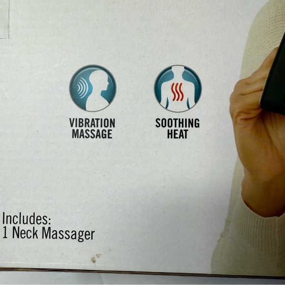 Homedics Neck Massager with Soothing Heat - Picture 3 of 6
